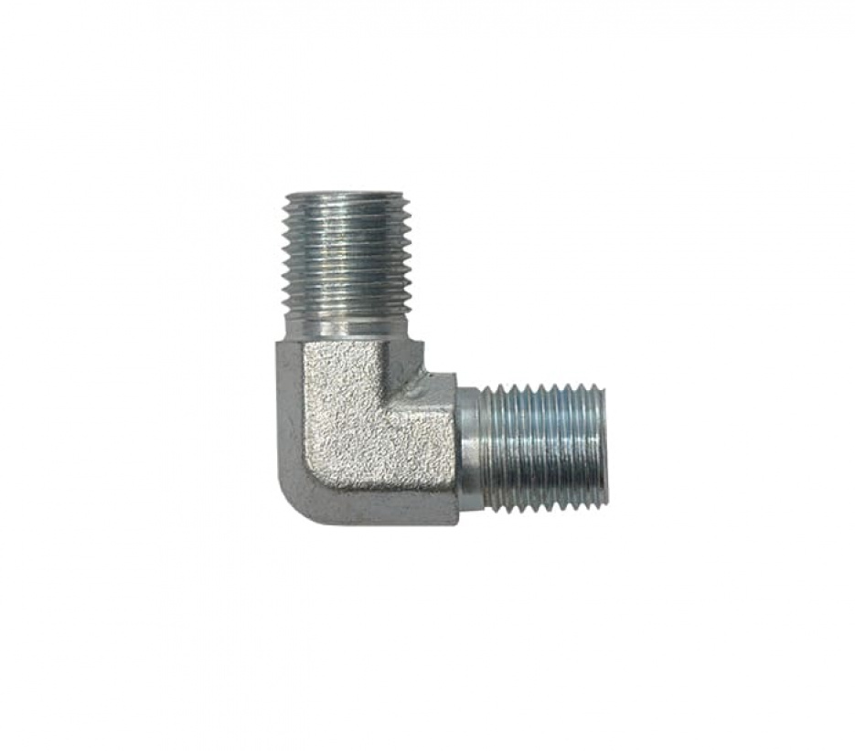 Фитинг 90° разъем G1/4” (сталь) 1B9-04